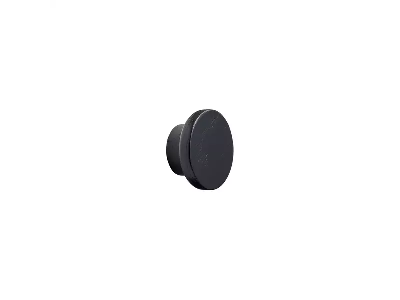 Meubelknop Zwart Eiken Circle 50mm