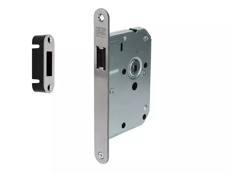 Nemef Insteek magneet Loopslot RVS 1255/77 Doornmaat 50mm, 1200 serie
