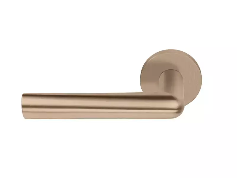 Gatdeel Links PVD licht brons Inc Piet Boon op verende rozet PBI100-G