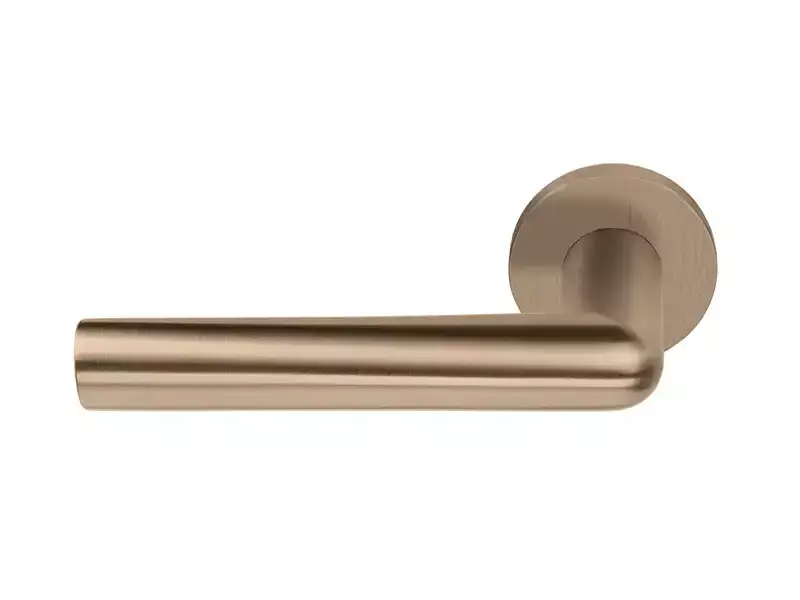 Gatdeel Links PVD licht brons Inc Piet Boon op verende rozet PBI101-G