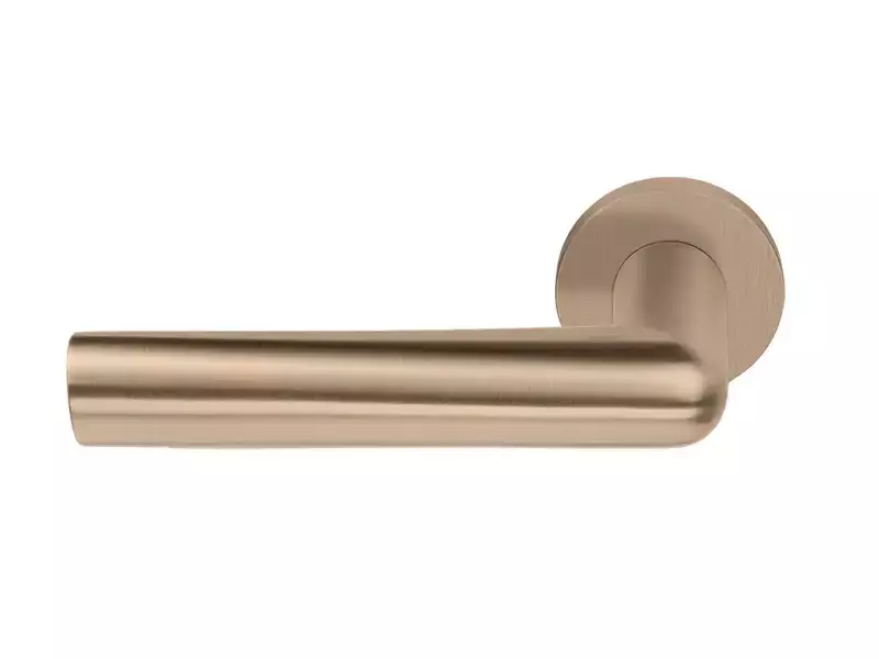 Gatdeel Links PVD licht brons Inc Piet Boon op verende rozet PBI102-G