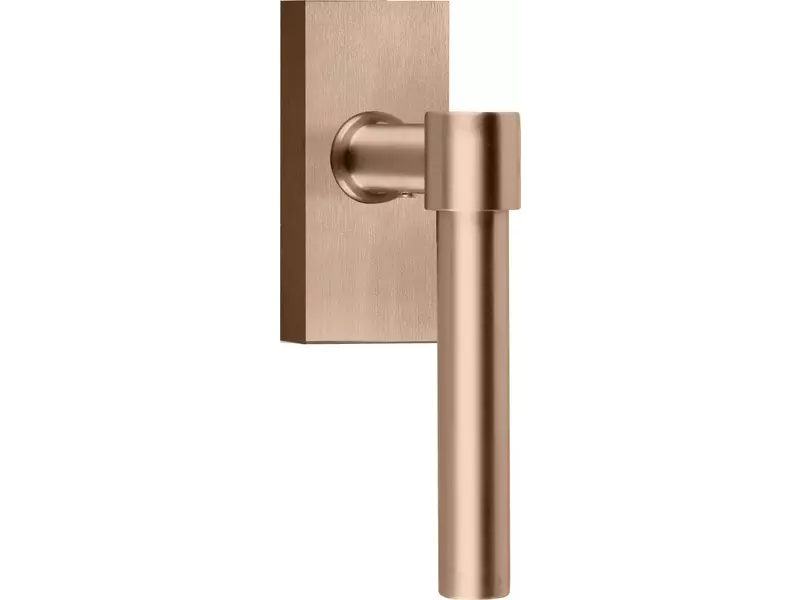 Draaikiep raamkruk PVD licht brons One Piet Boon PBL15-DK 124mm