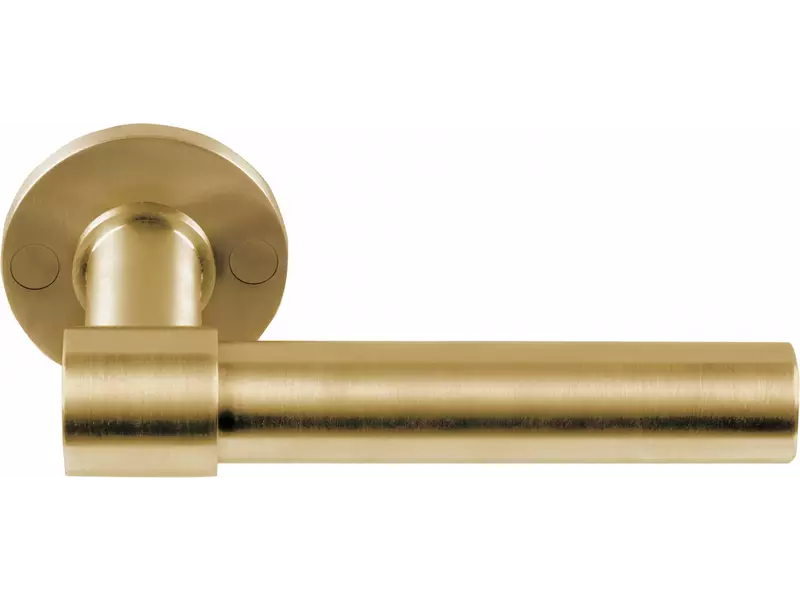 Deurkruk Mat goud PVD One Piet Boon verend rozet PBL20XL/50
