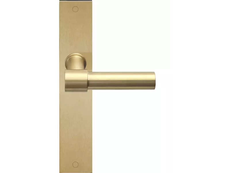 Deurkruk op schild Mat goud PVD One Piet Boon PBL20P236SFC