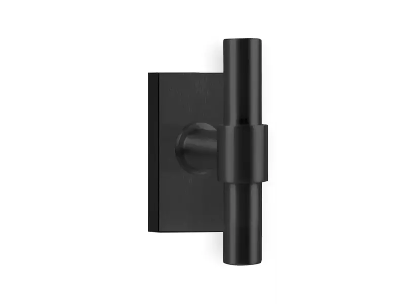 Draaikiep raamkruk Mat zwart PVD One Piet Boon PBT15-DK 100mm
