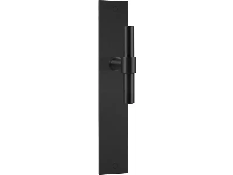 Deurkruk op schild Mat zwart PVD One Piet Boon PBT15P236SFC