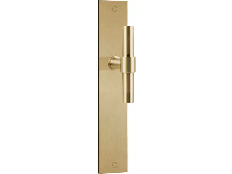 Deurkruk op schild Mat goud PVD One Piet Boon PBT15P236SFC