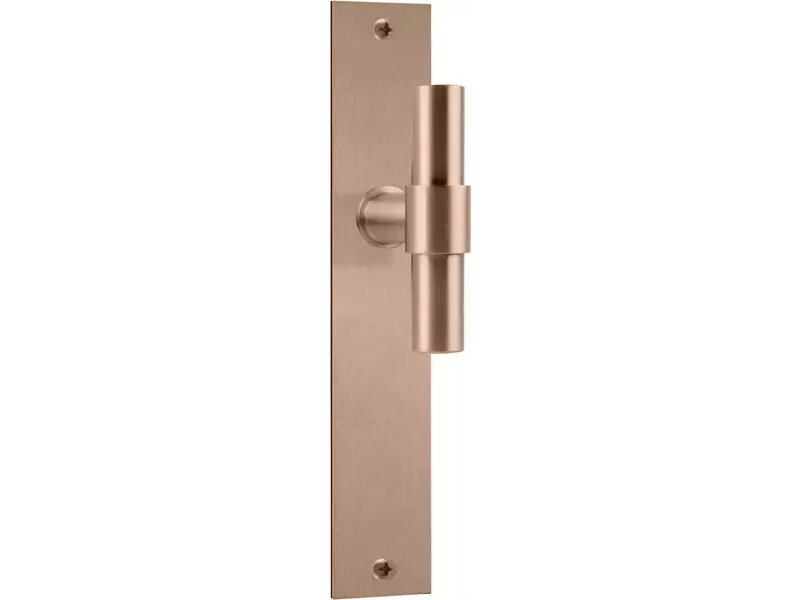 Deurkruk op schild PVD licht brons One Piet Boon PBT20P236SFC