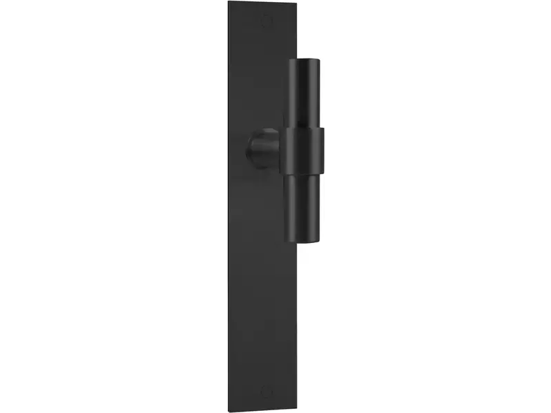 Deurkruk op schild Mat zwart PVD One Piet Boon PBT20P236SFC