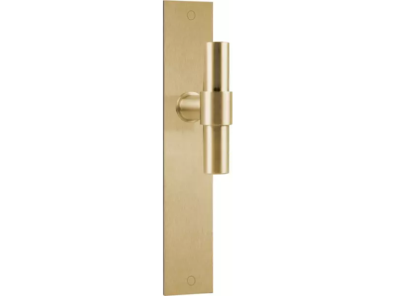 Deurkruk op schild Mat goud PVD One Piet Boon PBT20P236SFC
