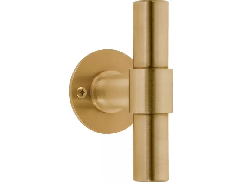 Deurknop Mat goud PVD One Piet Boon PBT20V, Vast op rozet