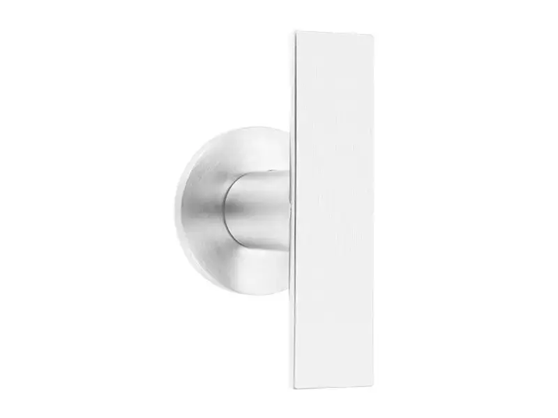 Deurknop vast op rozet RVS Arc Piet Boon PBA102V/53