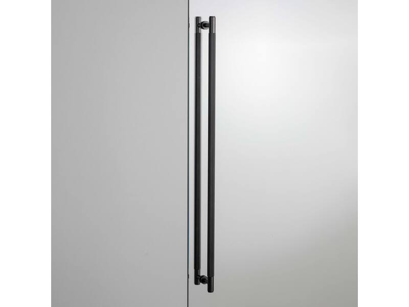 Meubelgreep Cross Zwart diamond-cut 774mm h.o.h. 724mm