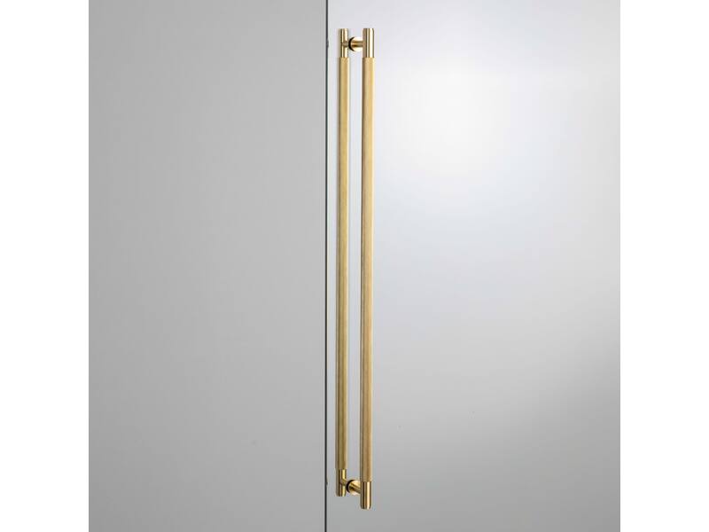 Meubelgreep Cross Messing diamond-cut 774mm h.o.h. 724mm