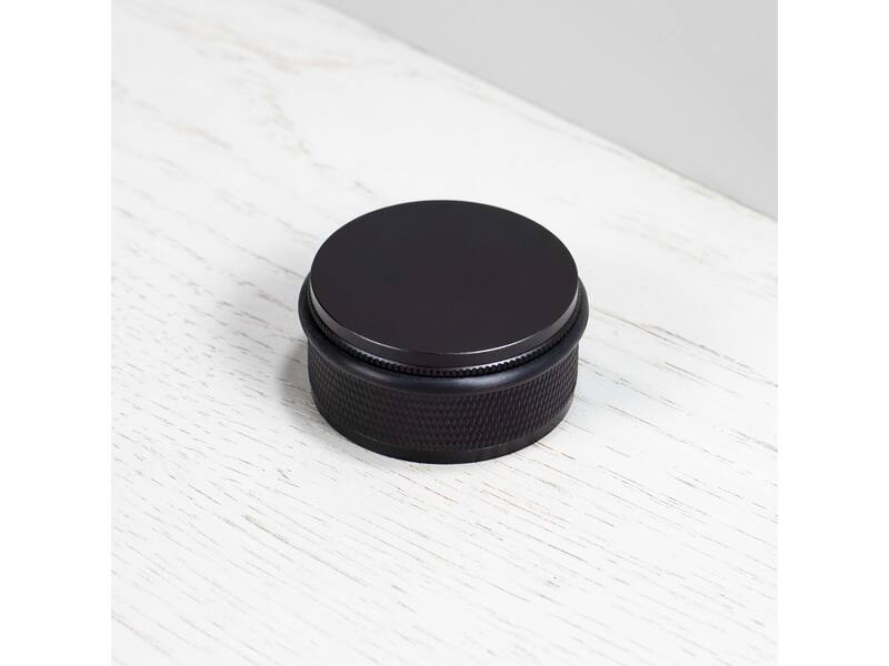 Deurstop vloer Cross Zwart diamond-cut 50mm