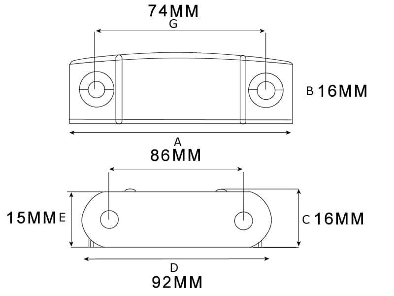 Magneetsnapper Zwart Super polair 8 kg Type 5203