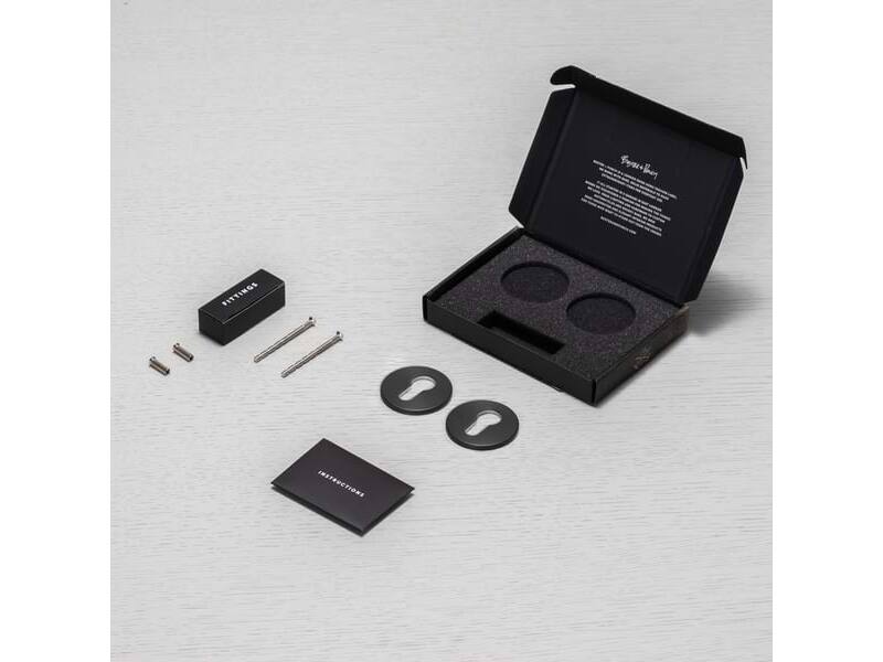 Buster and Punch Profielcilinderrozet Brons rond 51mm