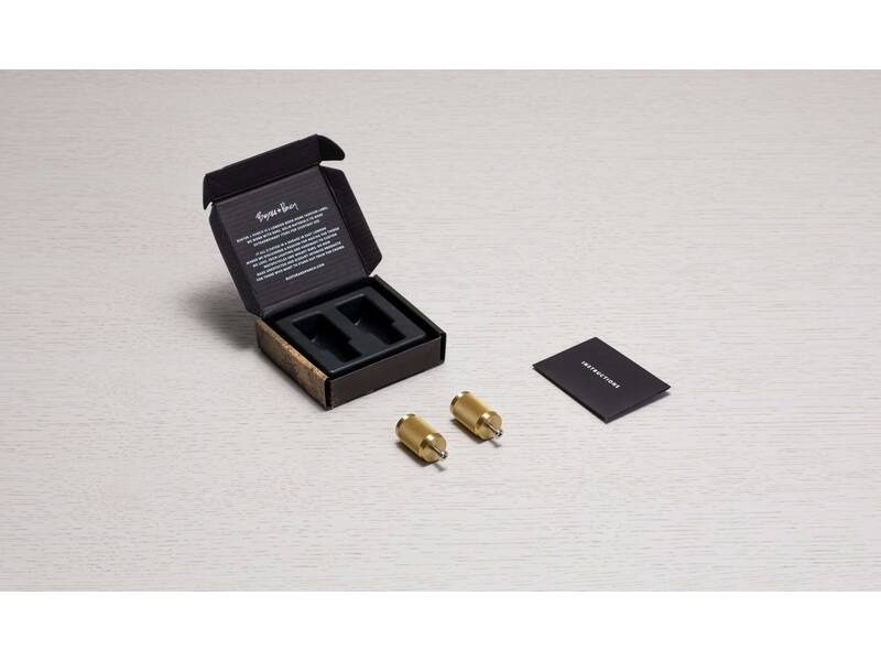 Meubelknop Cross Messing diamond-cut rond 20mm