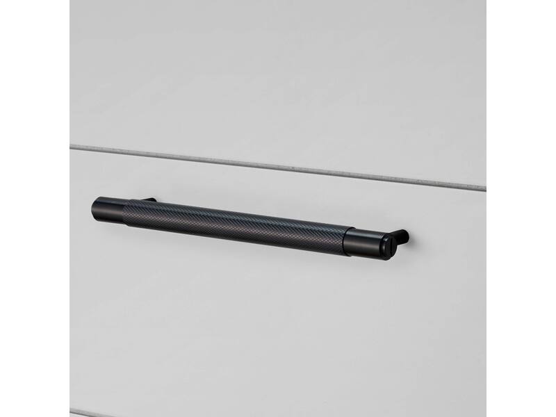 Meubelgreep Cross Zwart diamond-cut 260mm h.o.h. 225mm