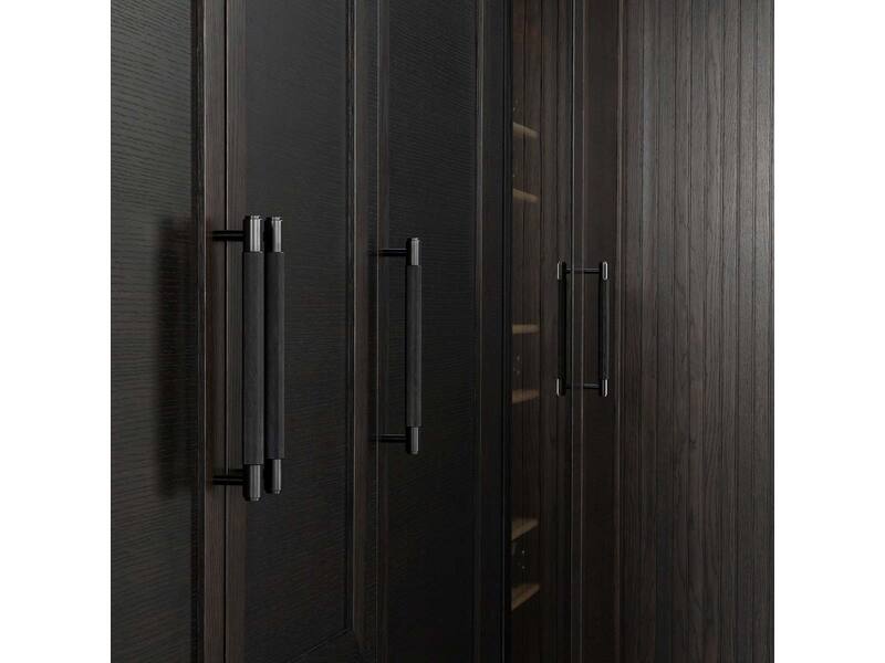 Meubelgreep Cross Brons diamond-cut 260mm h.o.h. 225mm