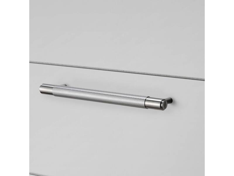Meubelgreep Cross RVS diamond-cut 260mm h.o.h. 225mm