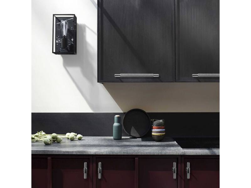 Meubelgreep Cross RVS diamond-cut 360mm