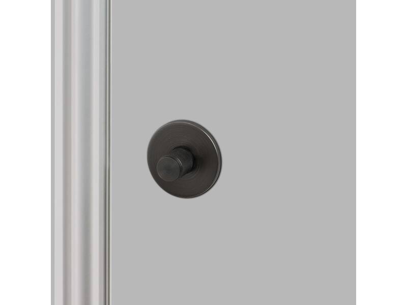 WC-sluiting Cross Brons diamond-cut rond 51mm