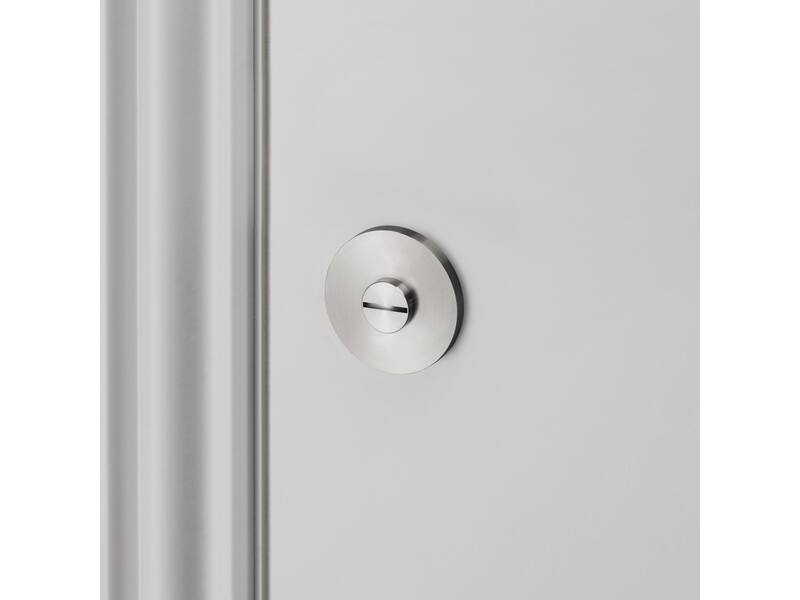 WC-sluiting Cross RVS diamond-cut rond 51mm