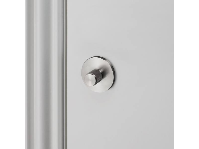 WC-sluiting Cross RVS diamond-cut rond 51mm