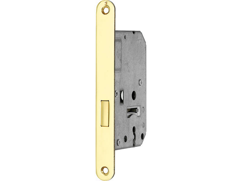 Insteek kastslot klavier Messing gelakt Doornmaat 50mm, 1200 serie