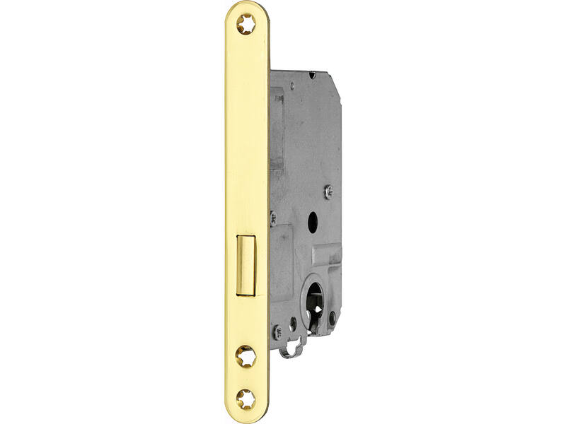 Insteek kastslot cilinder Messing Doornmaat 50mm, 1200 serie