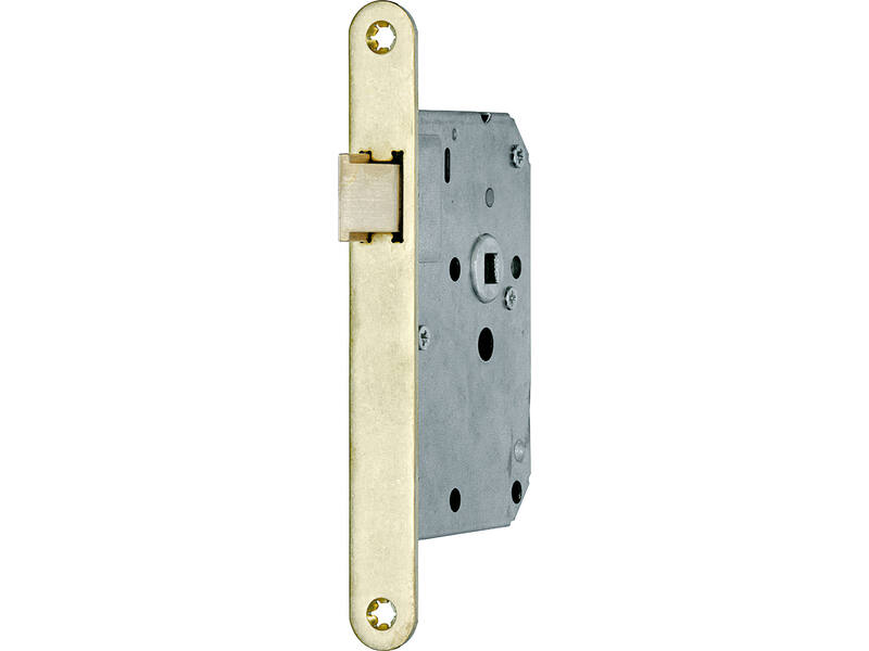 Insteek loopslot Messing antiek Doornmaat 50mm, 1200 serie