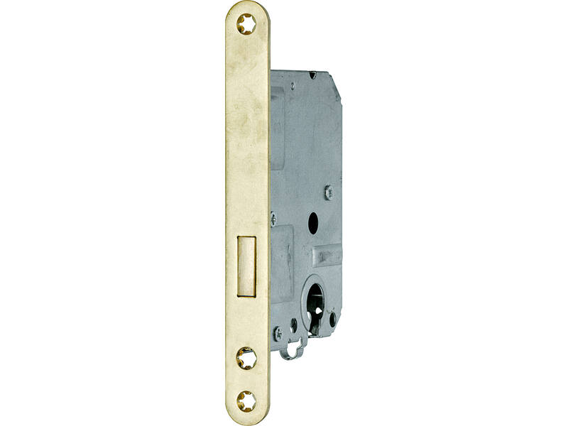 Insteek kastslot cilinder Messing antiek Doornmaat 50mm, 1200 serie