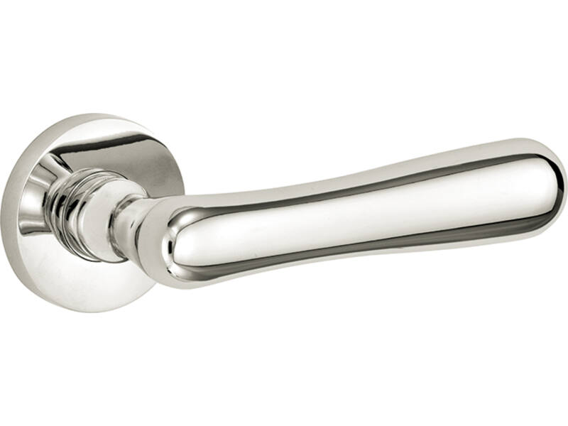 Deurkruk Nikkel Linea Xl op geveerd rozet Vivo