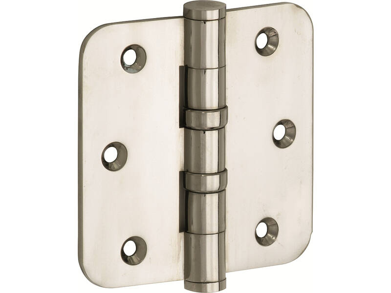 Kogellagerscharnier Nikkel Platkop 89x89mm