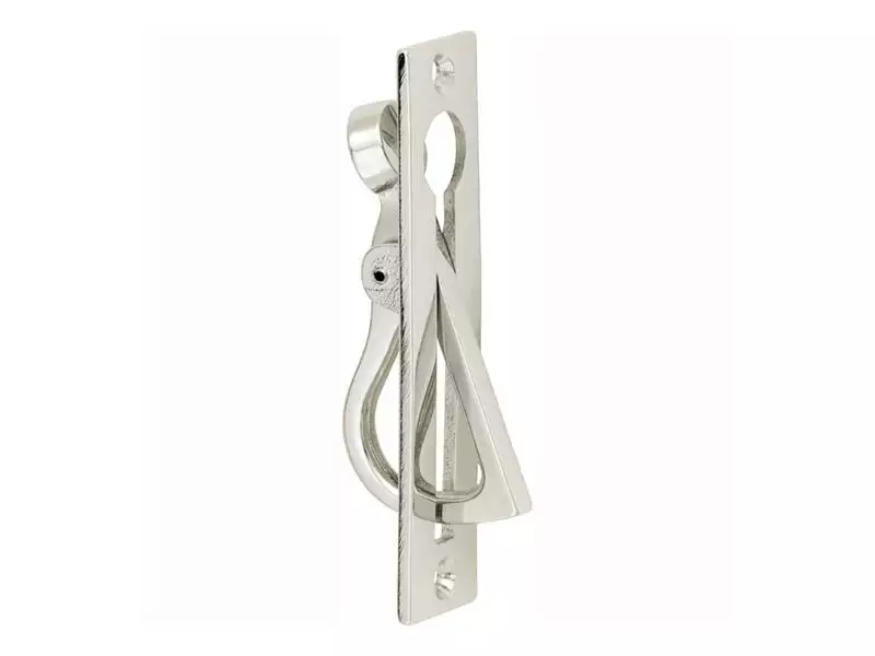 Schuifdeurtrekring kamer en suite Elegant Nikkel 25x108mm