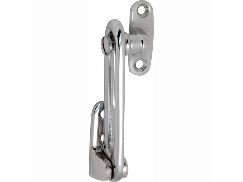 Raamschaar Nikkel 90mm. Geschikt voor Valraam/klepraam