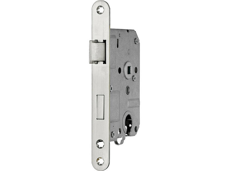 Insteek dag en nachtslot cilinder PC55mm Mat nikkel Doornmaat 50mm 1200 serie