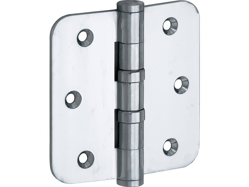 Kogellagerscharnier Chroom Platkop 89x89mm