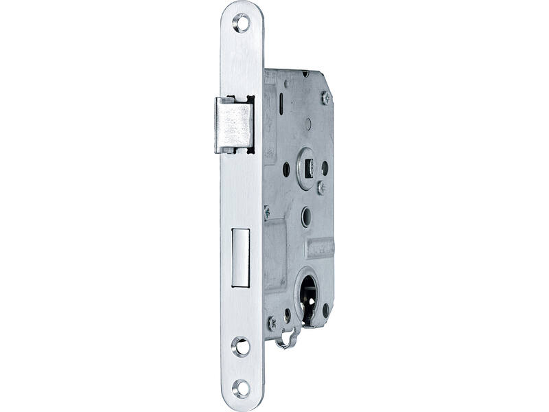 Insteek dag en nachtslot cilinder PC55mm Mat chroom Doornmaat 50mm 1200 serie