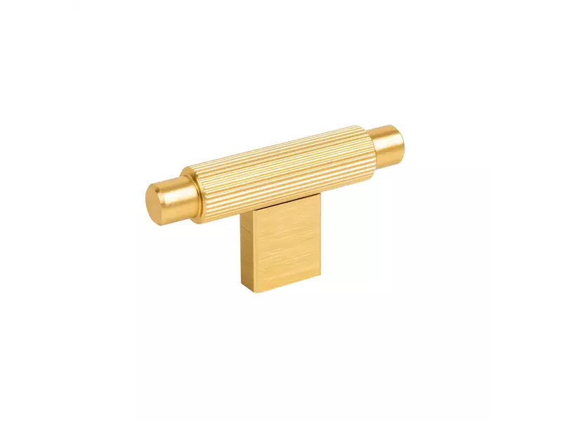 Meubelknop mat Messing Arpa T-model 70mm