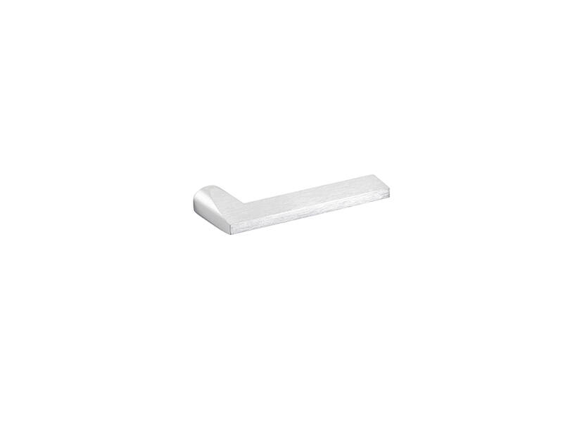 Deurklink Nuda Atlanta Mat Chroom met rozet 24mm