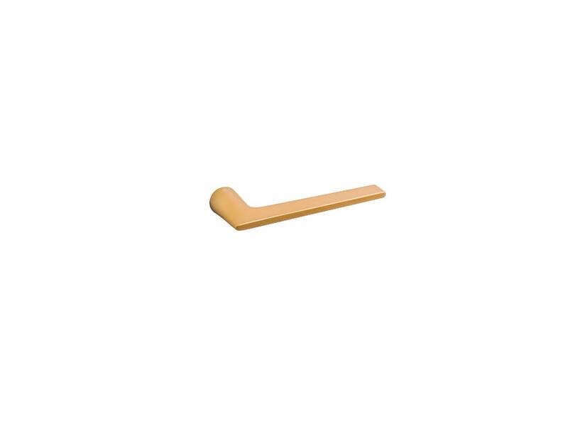 Deurklink Nuda Lieve Mat Goud met rozet 24mm