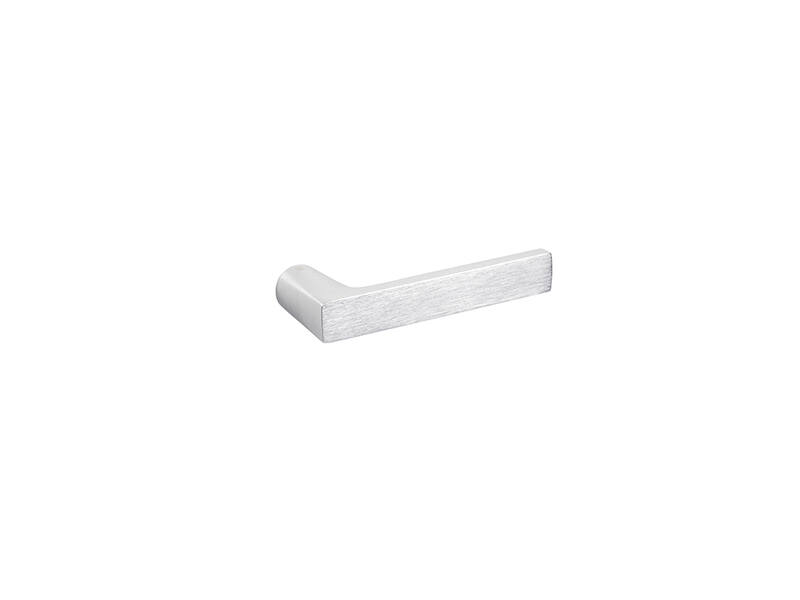 Deurklink Nuda Baar Mat Chroom met rozet 24mm