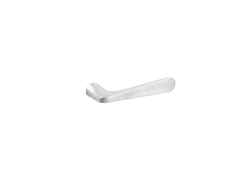 Deurklink Nuda Pepe Chroom met rozet 24mm