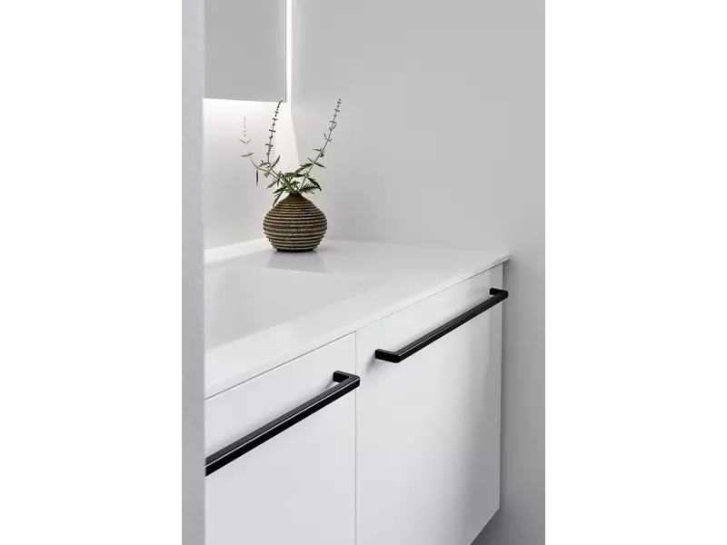 Meubelgreep Zwart Mango hoh 192mm