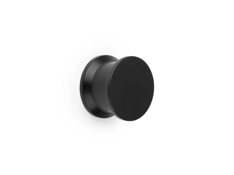 Meubelknop Zwart Oh! rond 40mm