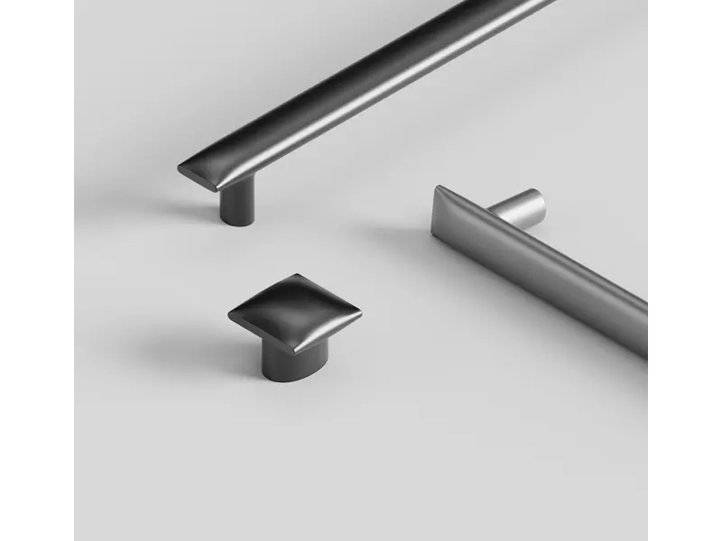 Meubelgreep RVS-look Flow hoh 320mm