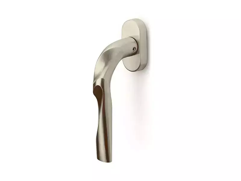 Draaikiep raamkruk Links PVD Champagne Zaha Hadid Eleez ZH100-DK-O
