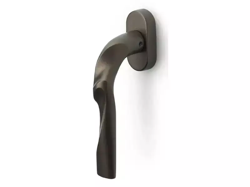 Draaikiep raamkruk Links Brons Zaha Hadid Eleez ZH100-DK-O